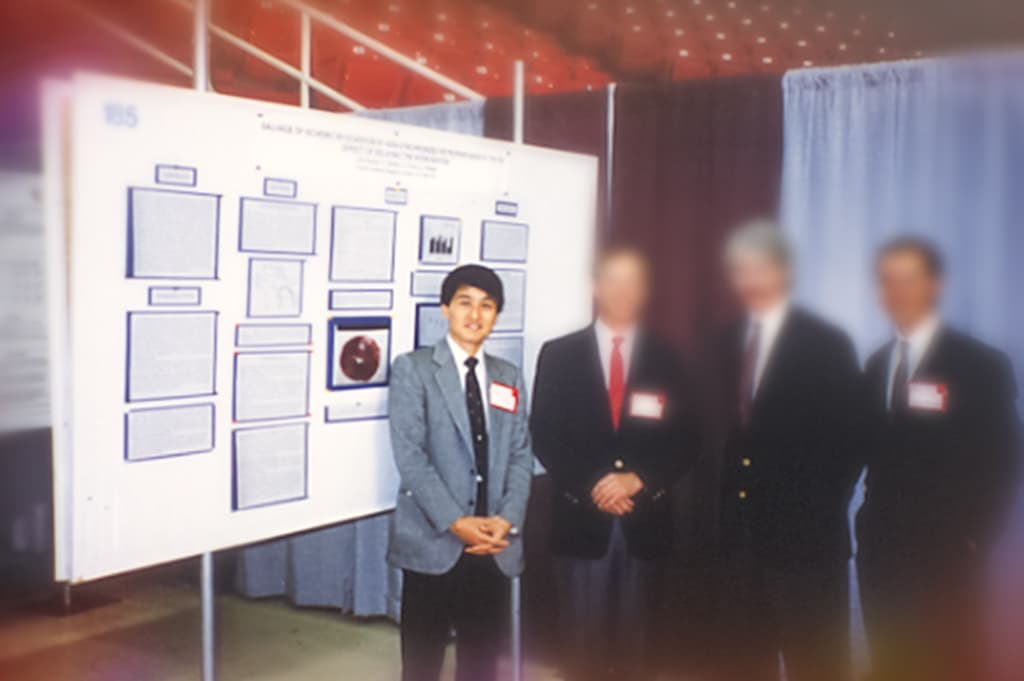 1994年カナダ心臓学会でトロントの仲間たちと